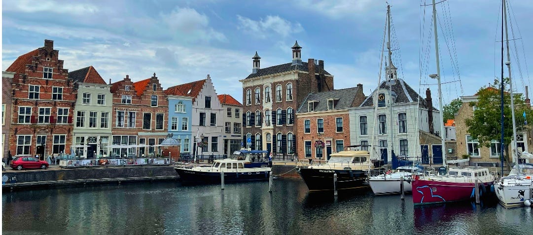 photo of the harbour of the city of Goes in the Netherlands by Alexander Verbeek for the planet newsletter