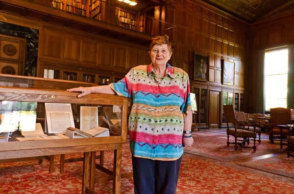Jan Longone, whose extensive collection of cookbooks and culinary ephemera became the Janice Bluestein Longone Culinary Archive at the University of Michigan.