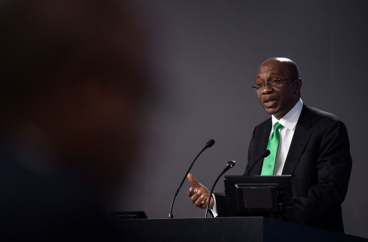 Nigeria Election: Central Bank Governor Godwin Emefiele Ends Presidential  Bid - Bloomberg