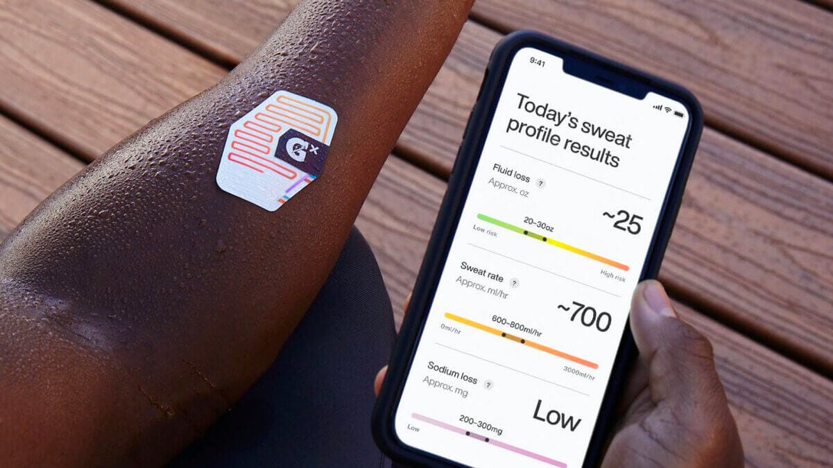 Gatorade's new wearable helps athletes track their hydration | The Burn-In