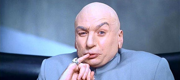 How Much Money Should Dr. Evil Demand? ‹ OpenCurriculum