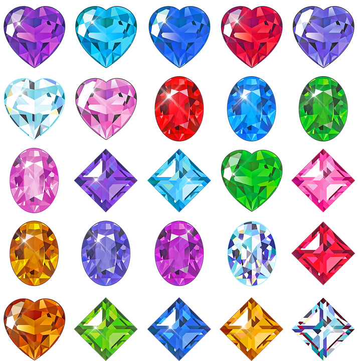 Gems, Diamonds, Rubies, Emeralds, Amethyst, Jewelry