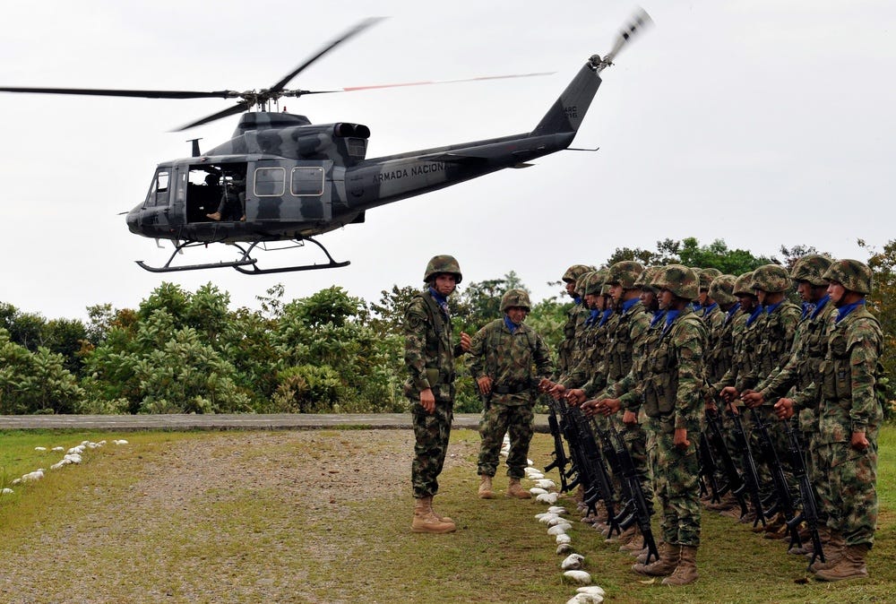 Visit to Colombia's Pacific Defense Front