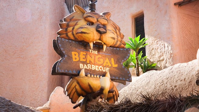 Bengal Barbecue Menu | Disneyland Resort