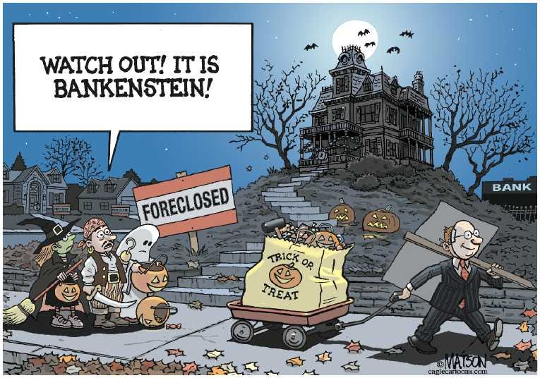 Political Cartoon on 'Nation Celebrates Halloween' by RJ ...