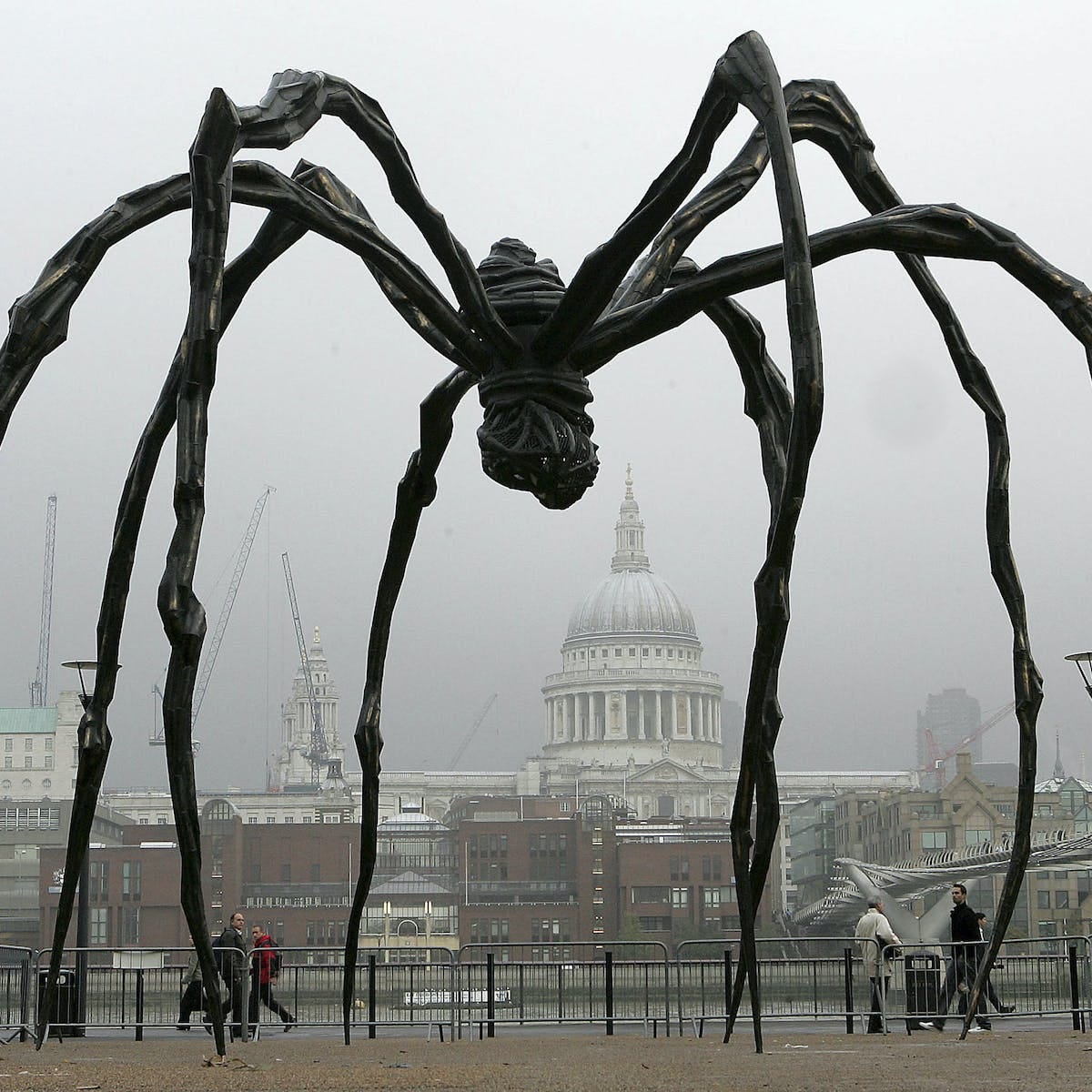 If I could go anywhere: I'd revisit Maman, Louise Bourgeois' 9-metre spider  at London's Tate Modern