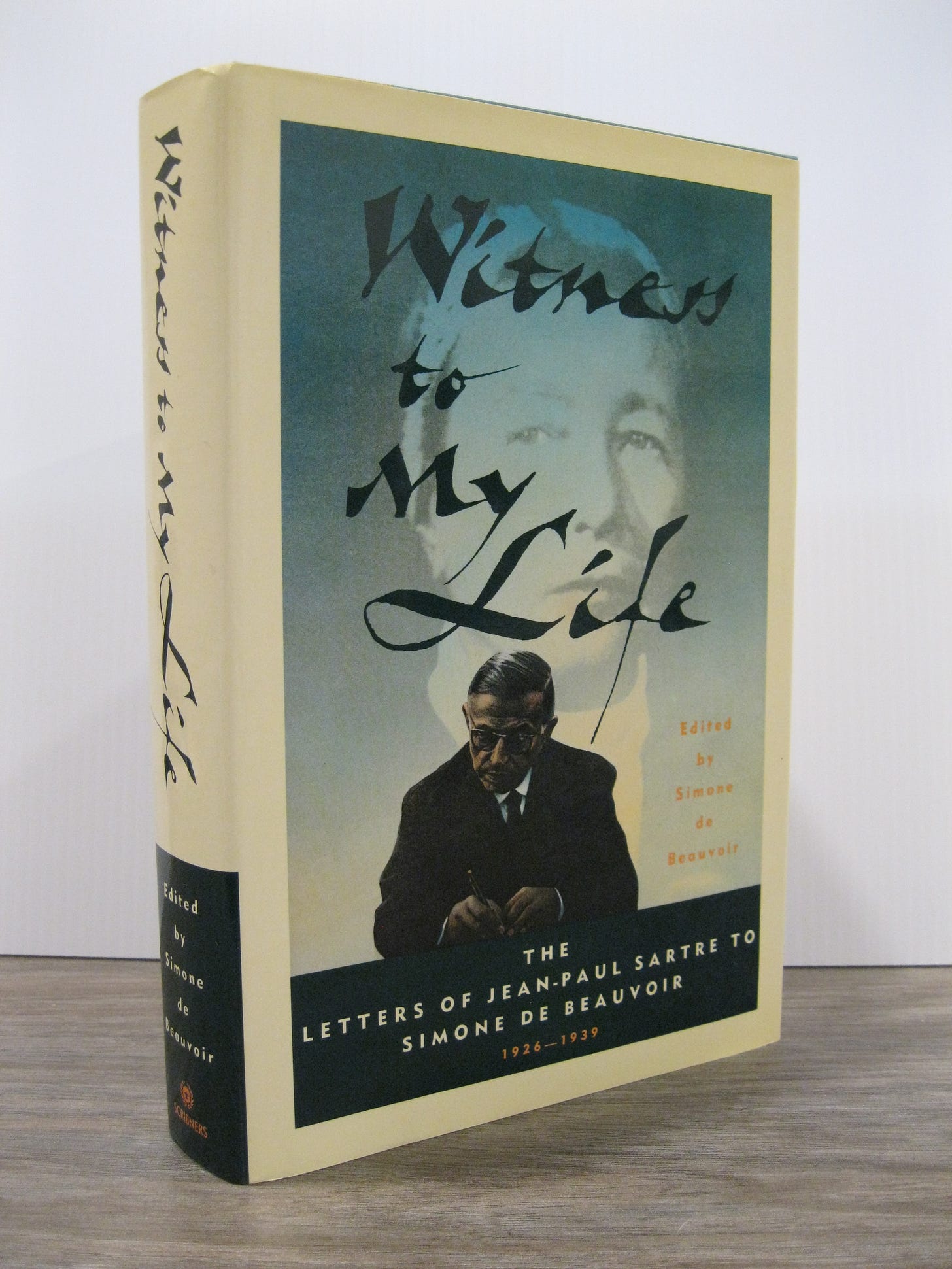 WITNESS TO MY LIFE: THE LETTERS OF JEAN-PAUL SARTRE TO SIMONE DE BEAUVOIR  1926 - 1939 by DE BEAUVOIR, SIMONE (Editor): Near Fine Hardcover (1992) 1st  Edition | MAPLE RIDGE BOOKS