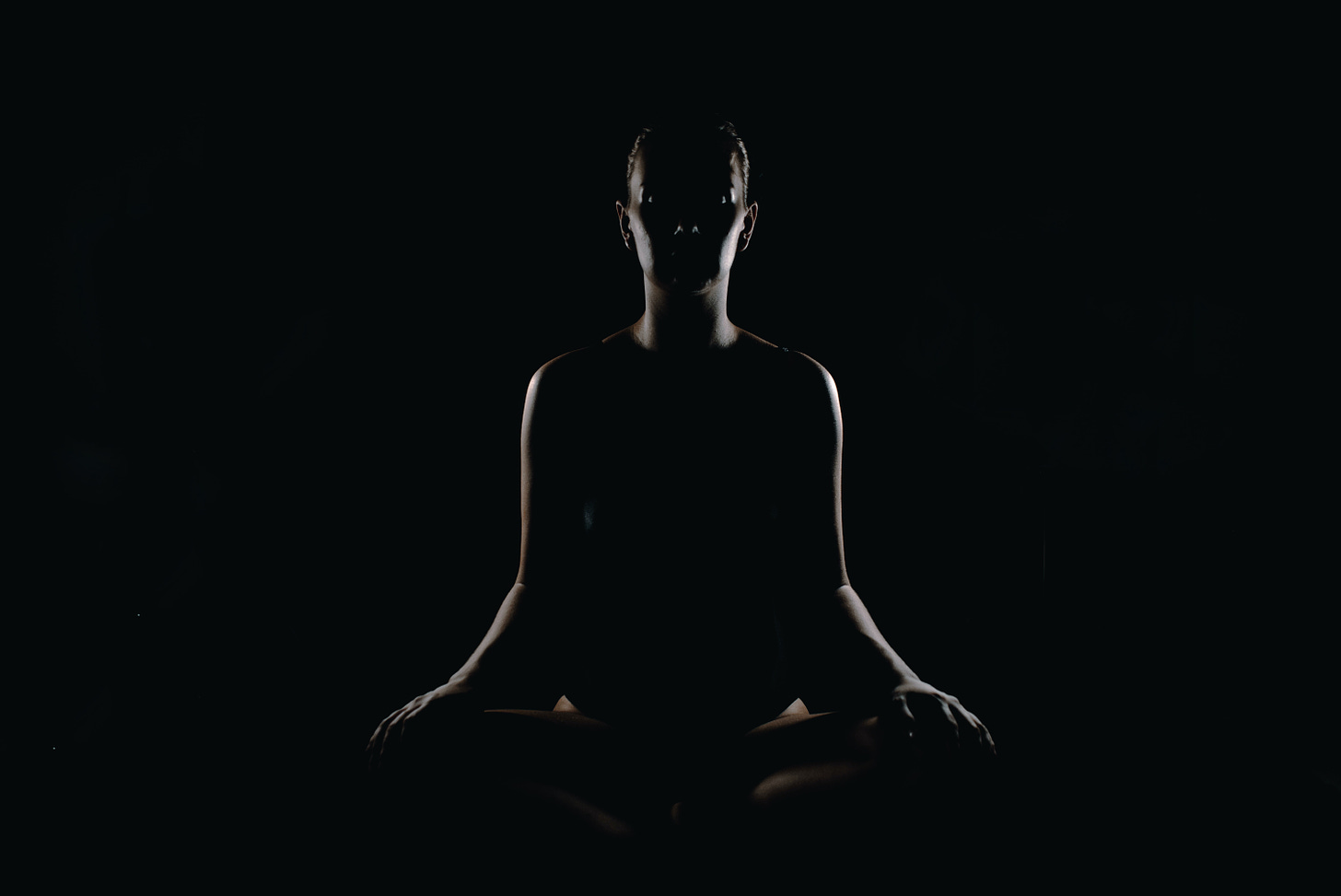 meditation in the dark