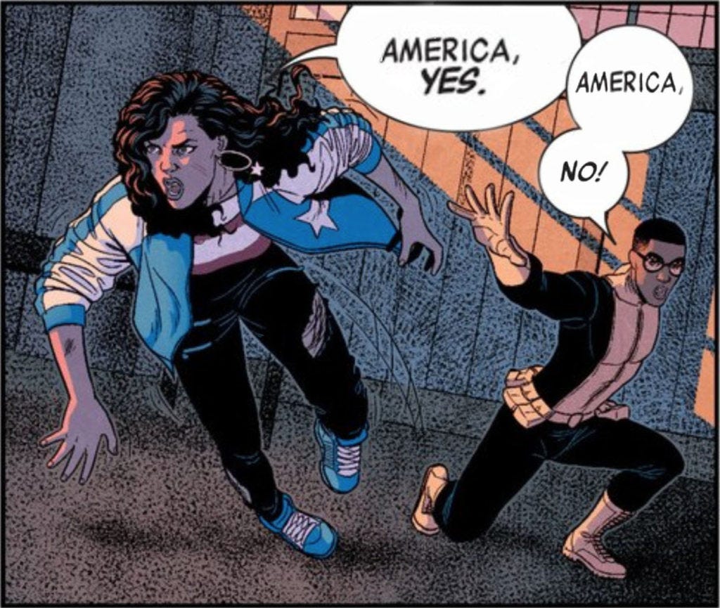 America Chavez as we know her.