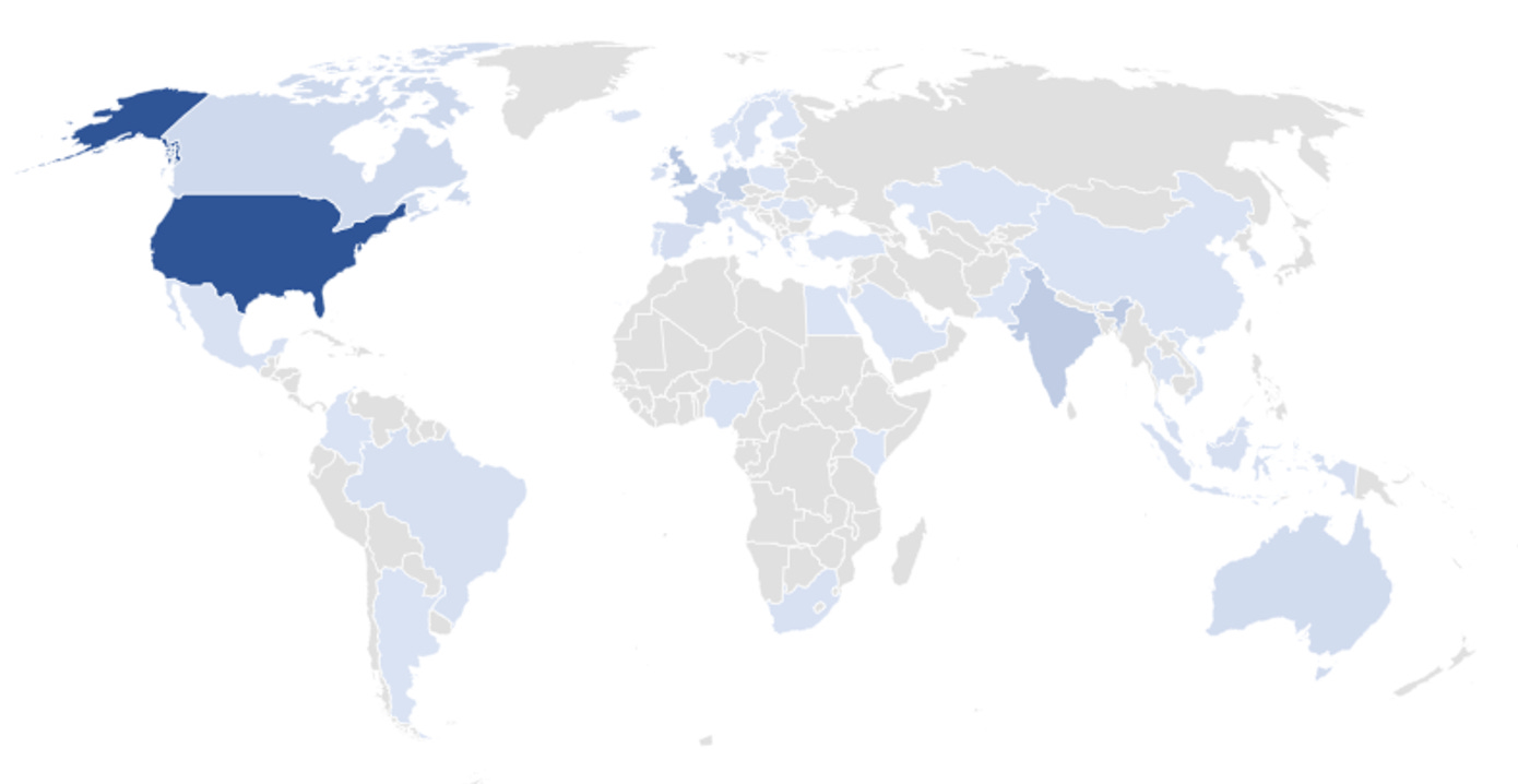 2022 HR Tech founder countries