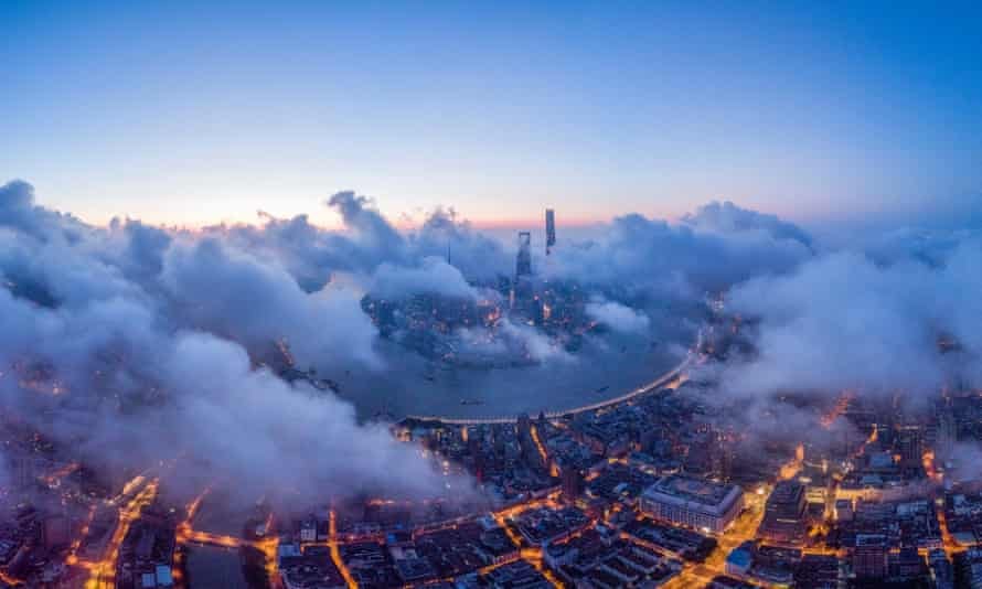 Shanghai at sunrise: China has massively ramped up its efforts to control the weather.