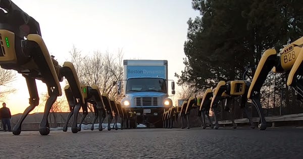 Image result for boston dynamics truck