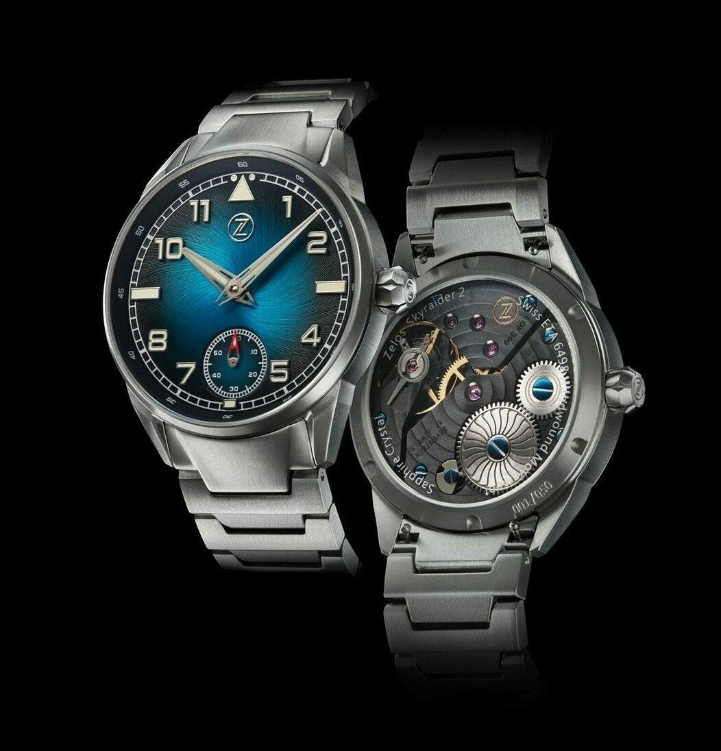 Image 1 - ✅ ZELOS SKYRAIDER 2 TEAL TITANIUM LIMITED 75 INTERNATIONAL SHIPPING 🇺🇸DEALER