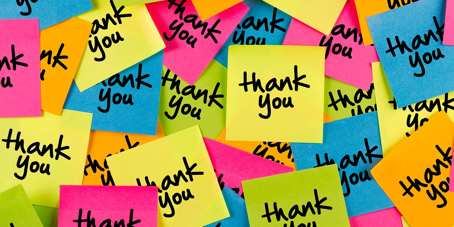 Gratitude Is More Than Just Saying Thank You | Harvard Graduate School of  Education
