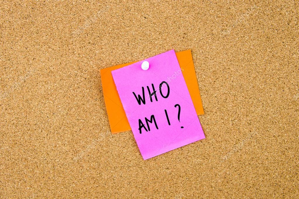 Who Am I written on paper note — Stock Photo © stanciuc1 #109837006