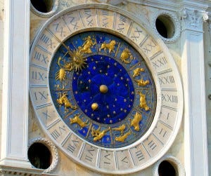 Astrological Clock in San Marco, Venice