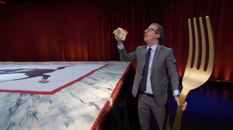 Image result for last week tonight horse cake