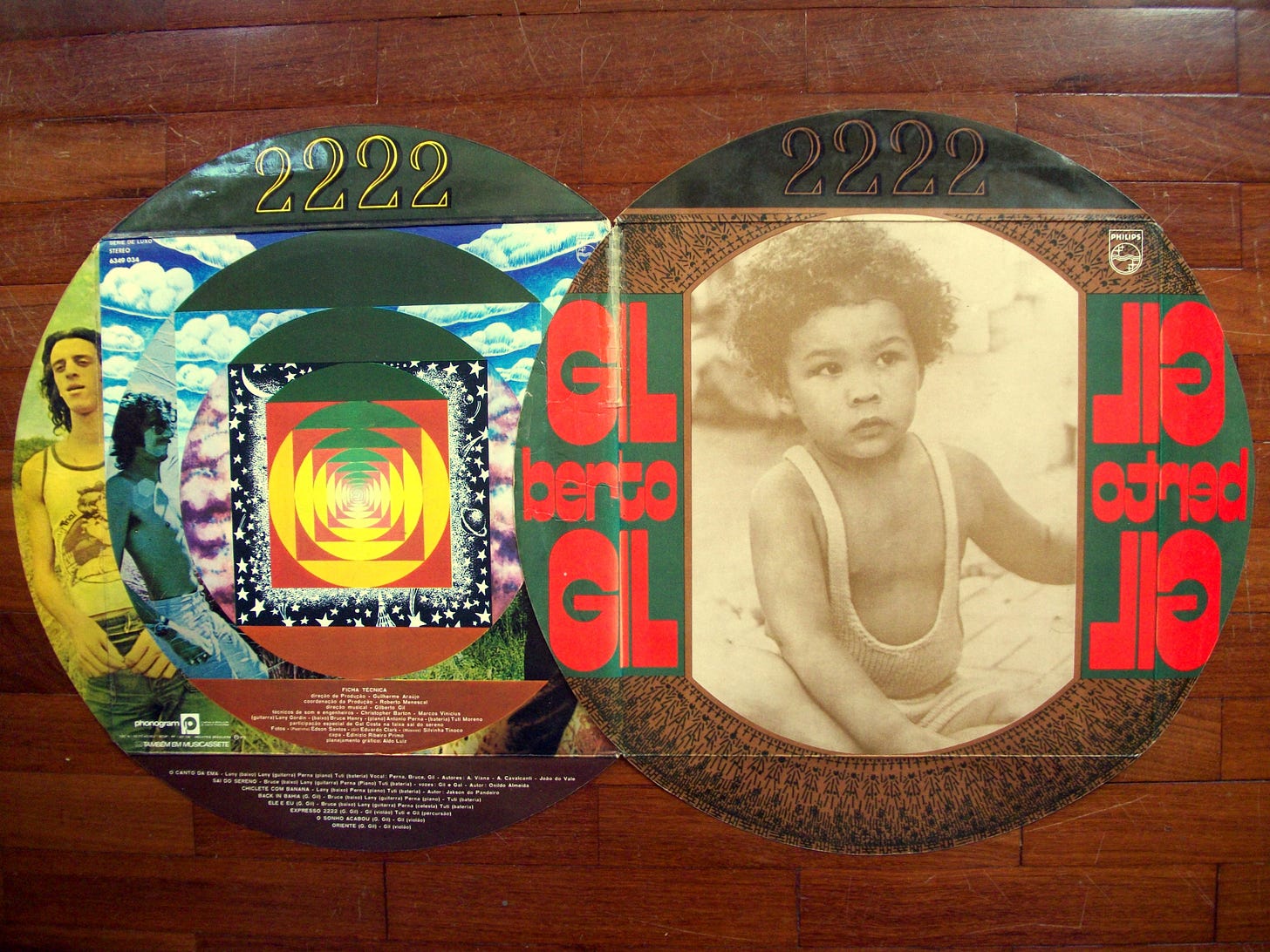 SINISTER VINYL COLLECTION: GILBERTO GIL – EXPRESSO 2222 (1972) | Sinister  Salad Musikal