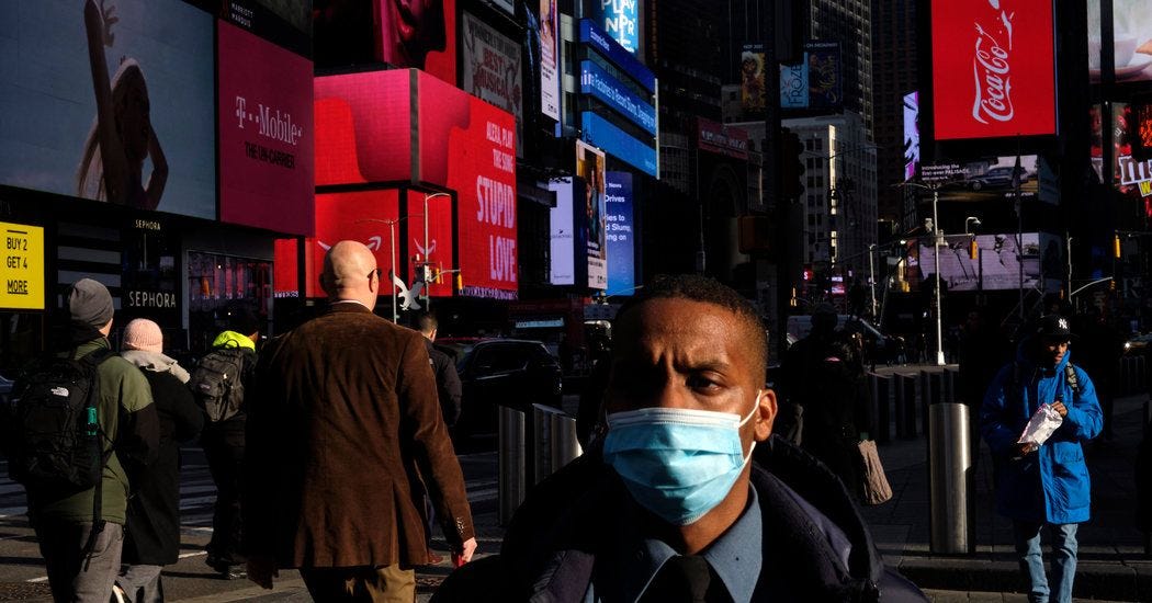 Coronavirus Outbreak Will Spread in New York City, Officials Warn - The New York Times