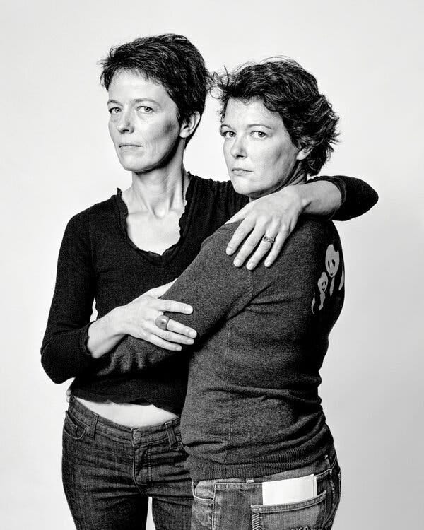 Elisa Berst and Corinne Barois, Paris, 2010.