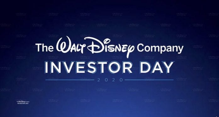 Disney's Investor's Day: Where To Watch + Live Updates - SWNN