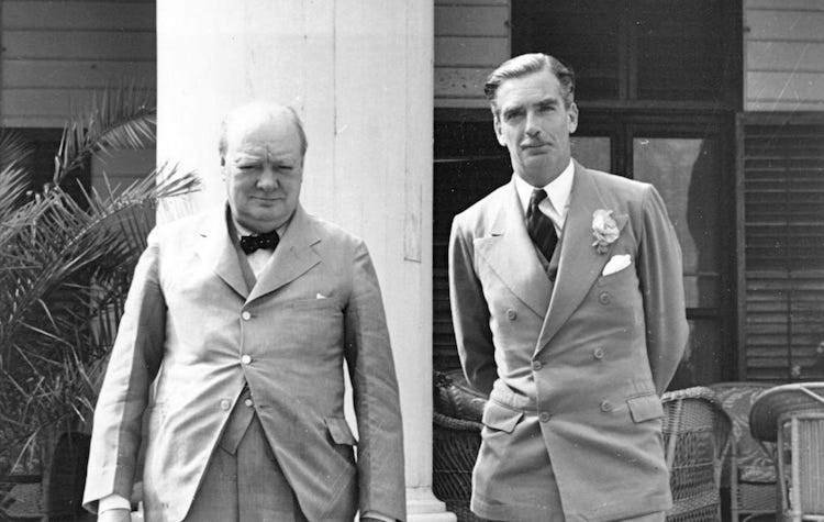 Winston Churchill and Anthony Eden: Close Friends or Bitter Rivals? |  History Hit