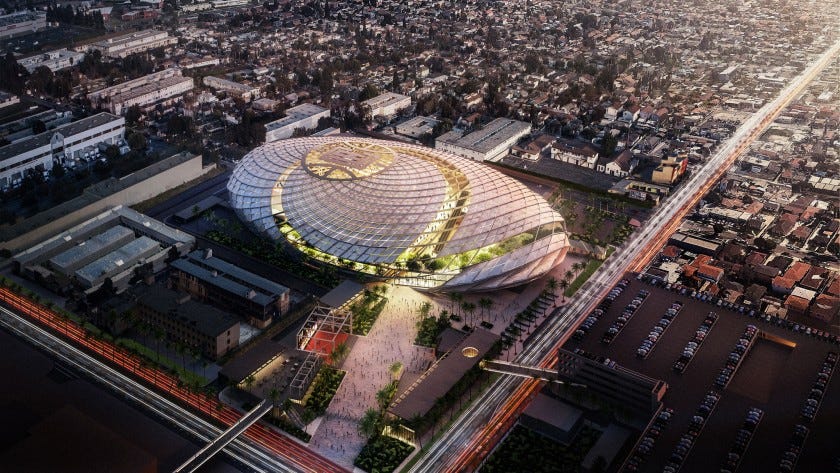 Clippers Arena Renderings Give a First Look at the Billion-Dollar Build