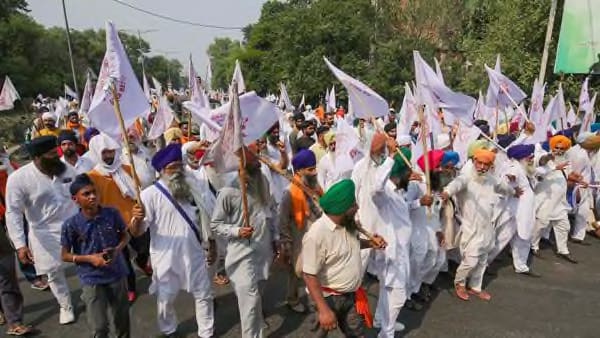 So far protests by farmers have largely concentrated in north-western India, in Punjab and Haryana. (PTI Photo) (PTI)