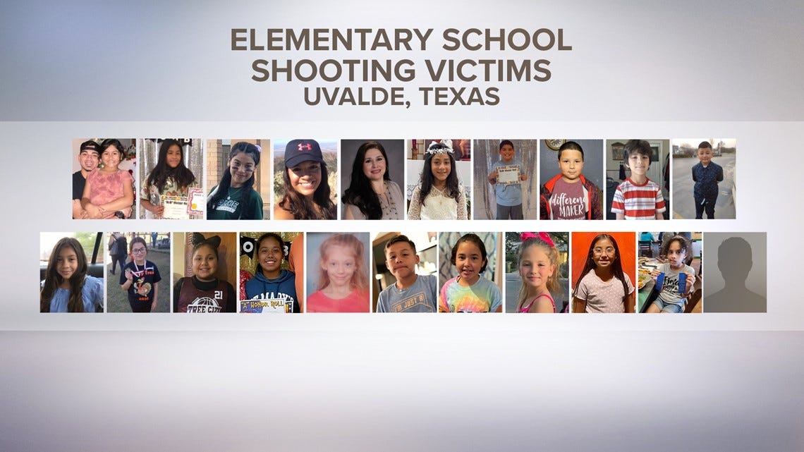 Uvalde, Texas school mass shooting victims | khou.com