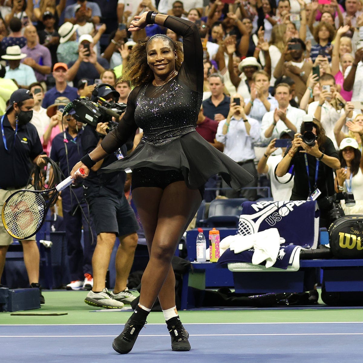 Serena Williams proves the show's not over with impressive US Open victory  | Serena Williams | The Guardian