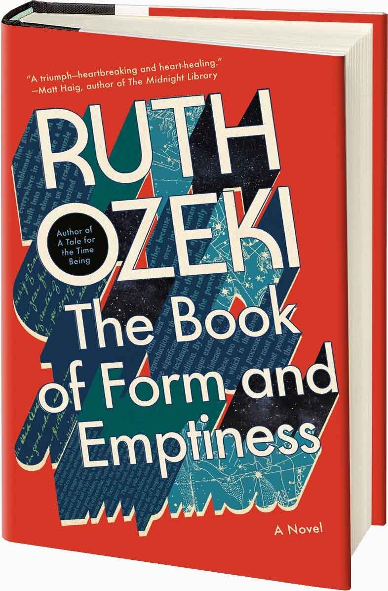 Image of the hardcover version of Ruth Ozeki's book 'The Book of Form and Emptiness'