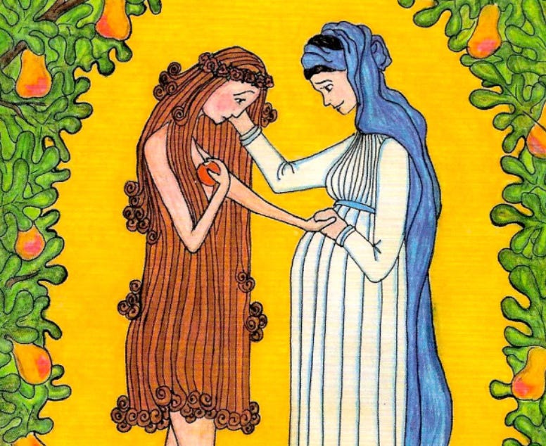 6 Things To Notice About Mary And Eve In This Beautiful Image