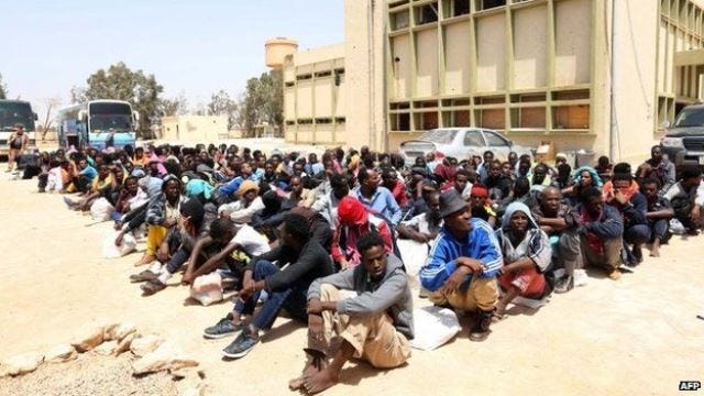 Slavery in Libya: Where is the AU-Right - Tumfweko