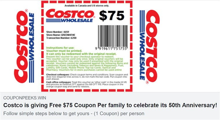 Costco is warning customers about fake coupons that have been circulating on Facebook. 