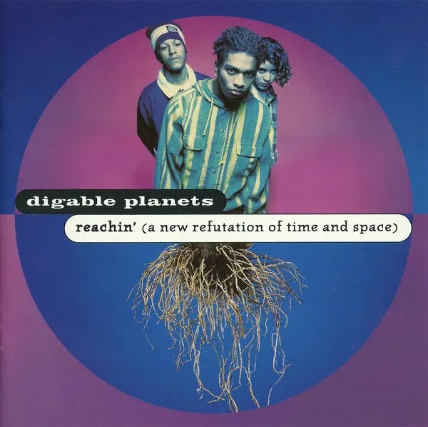 Cover art for Reachin' (A New Refutation of Time and Space) by Digable Planets