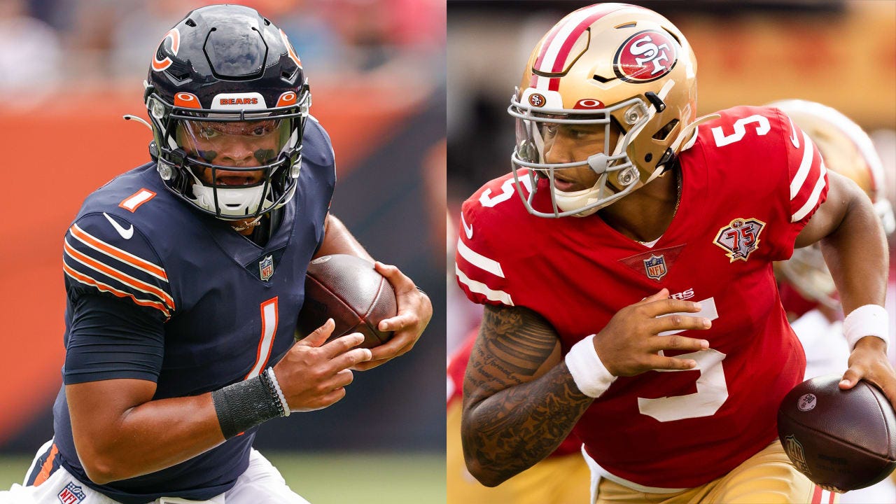 Niners, Bears ready to unveil packages for rookie QBs Trey Lance, Justin  Fields in Week 1