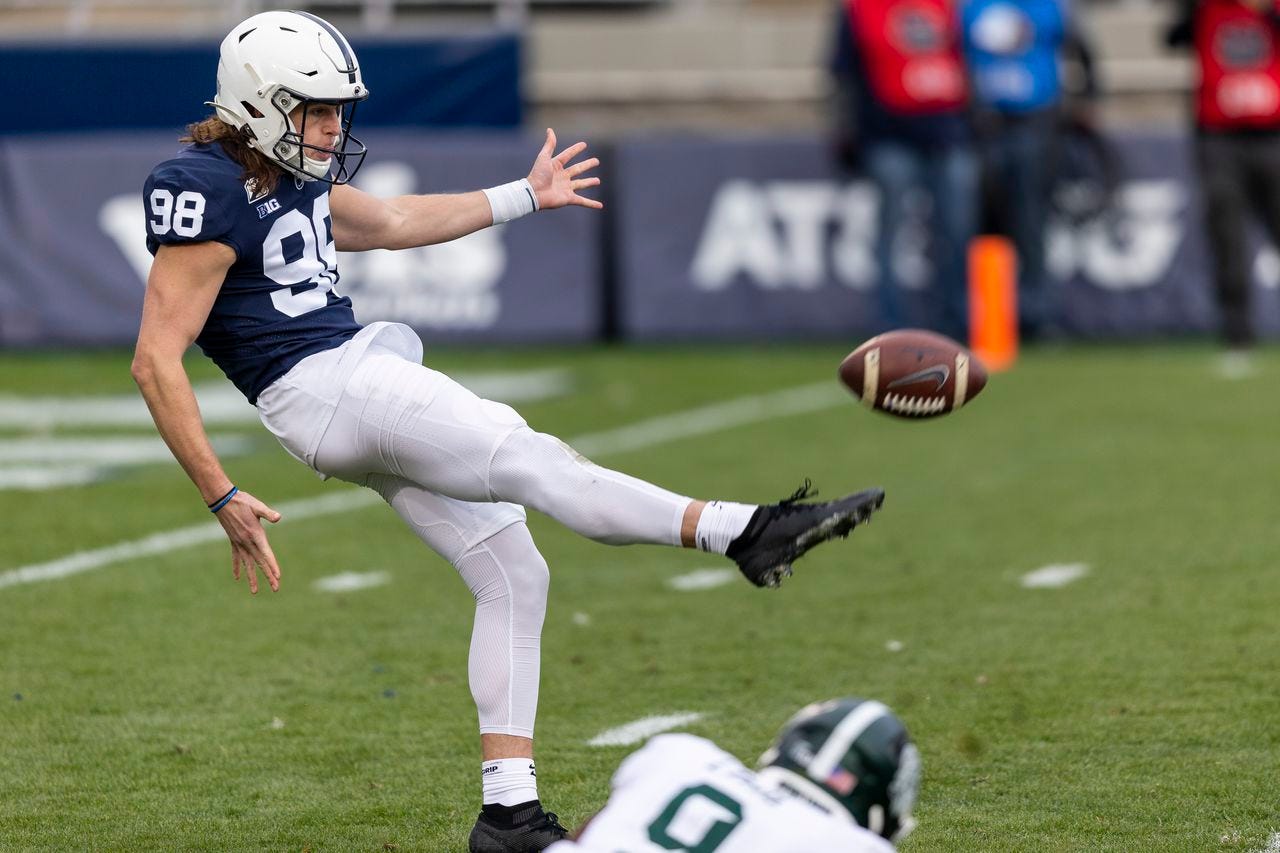 Penn State&amp;#39;s Jordan Stout remains confident in all aspects of kicking game  despite early misses - pennlive.com