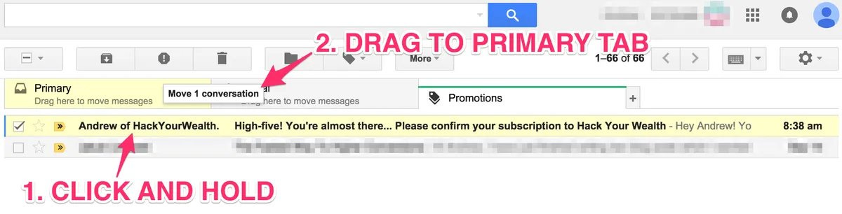 primary gmail