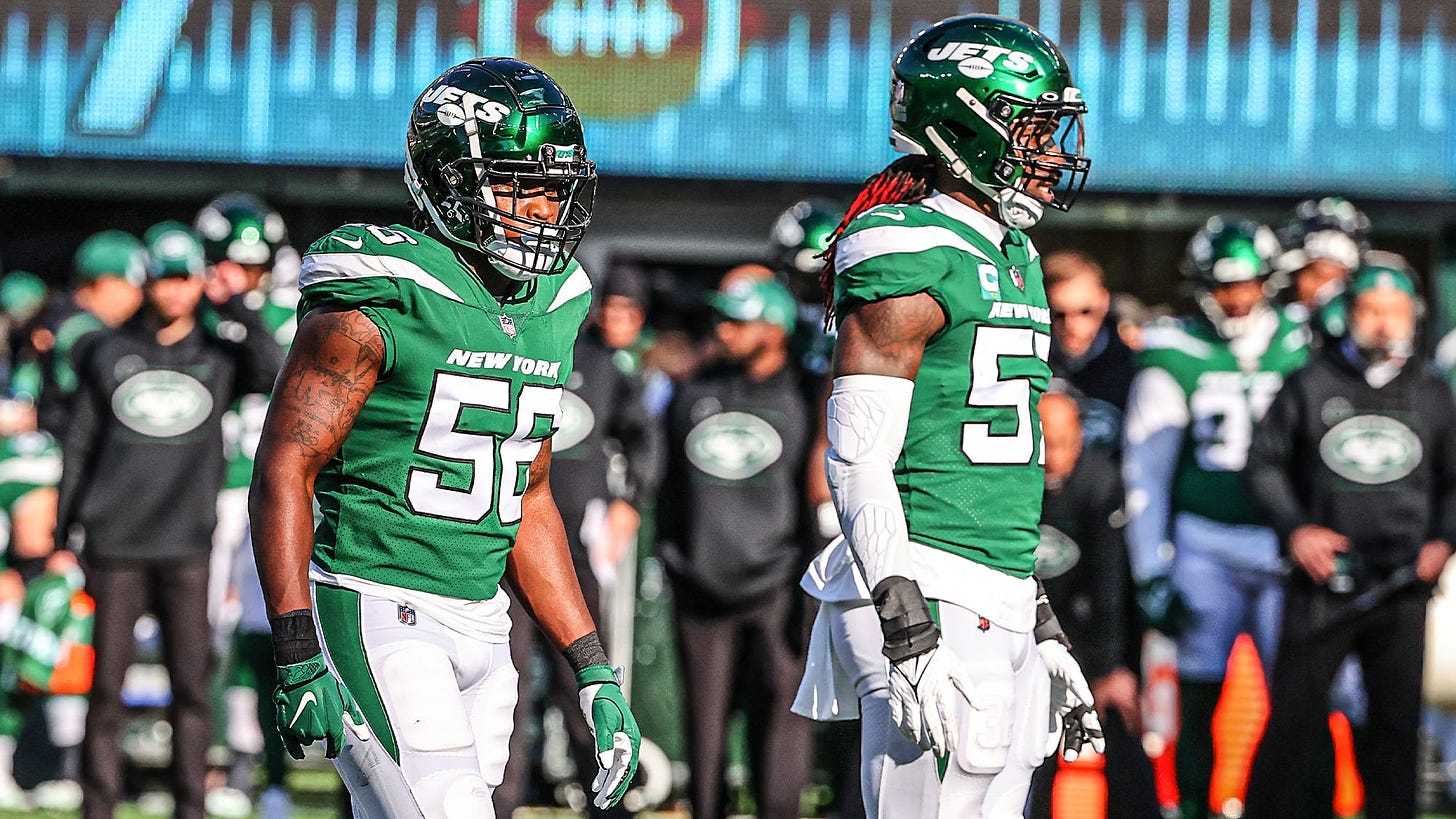 Should the New York Jets be satisfied with their current talent at LB?