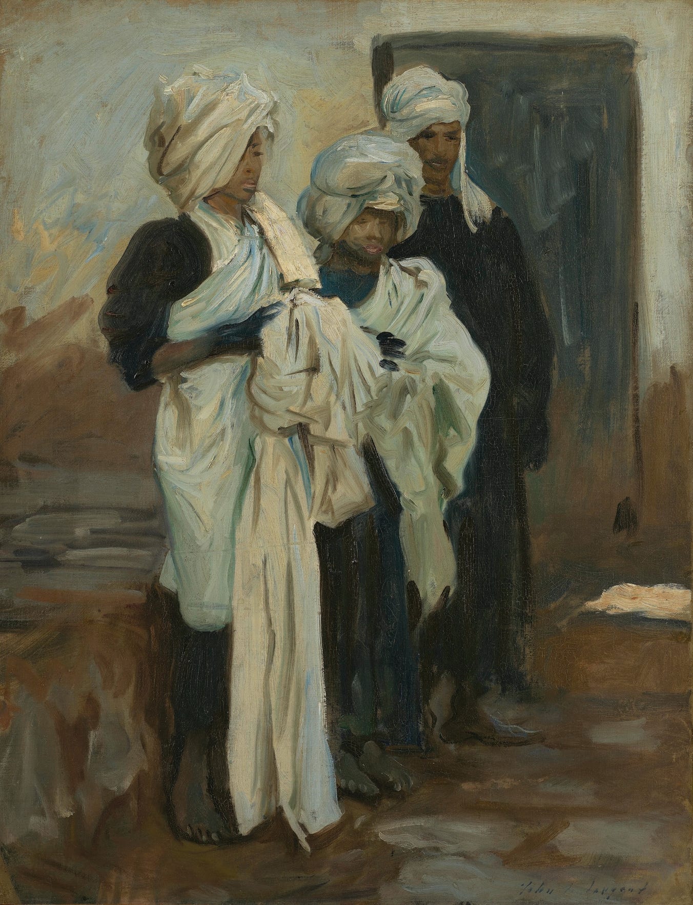 Egyptian Indigo Dyers (1891)