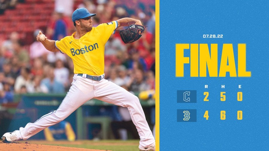 Red Sox City Connect win graphic