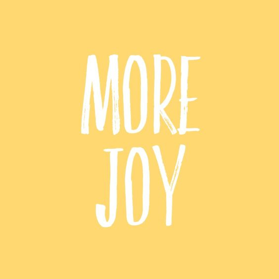 SAY YES TO JOY!