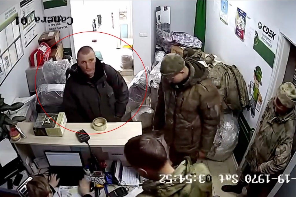 Russian opposition media outlet Dossier Center recently pictured him at the CDEK delivery center in Belarus.