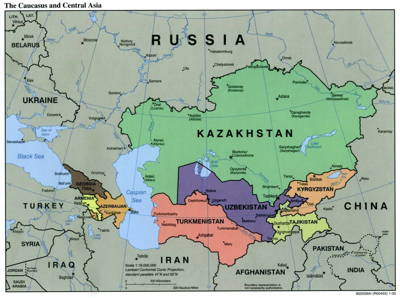 Where is KAZAKHSTAN Located? [Kazakhstan Map] • FollowthePIN.com