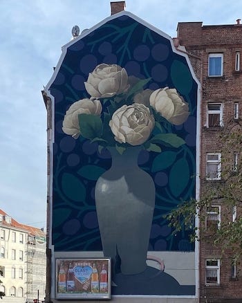 Betz mural in Stuttgart
