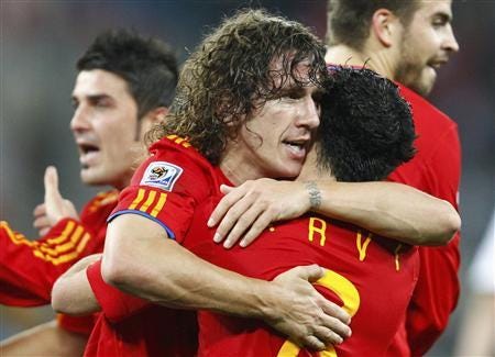 Puyol "the shark" an unlikely Spanish hero | Reuters