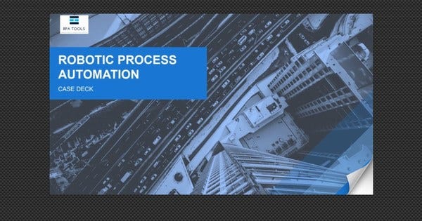Robotic Process Automation 2019 Use Cases