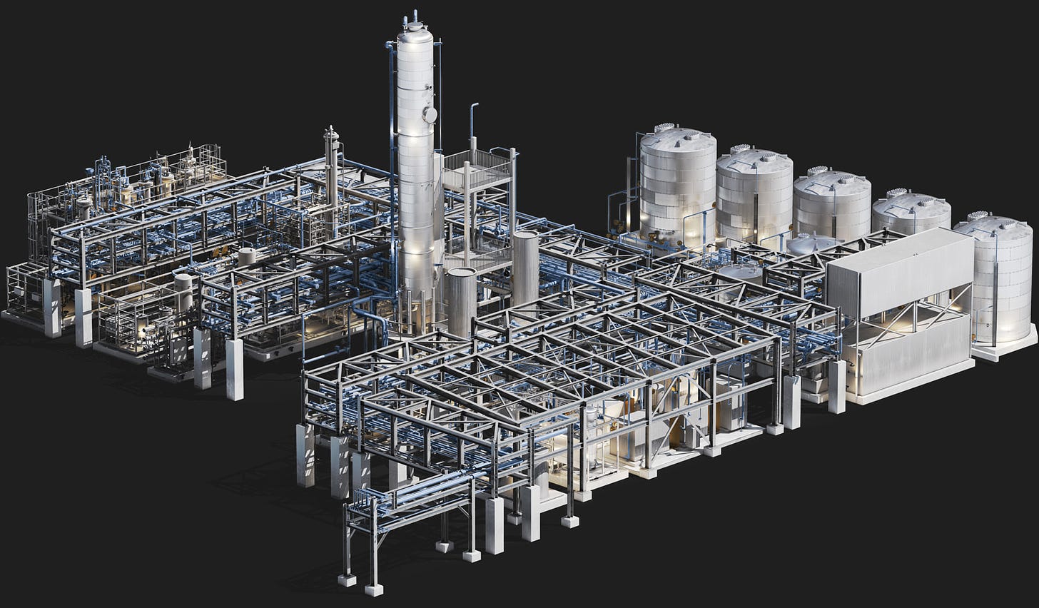 3D rendering of the Bioforge