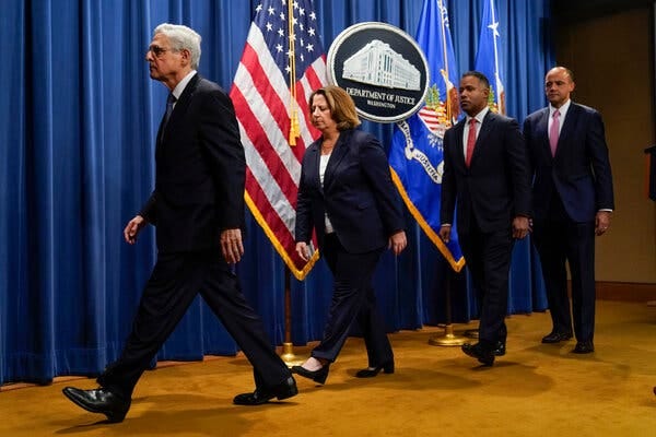 The appointment of a special counsel was a way for Attorney General Merrick B. Garland to insulate the Justice Department’s investigations from political considerations.