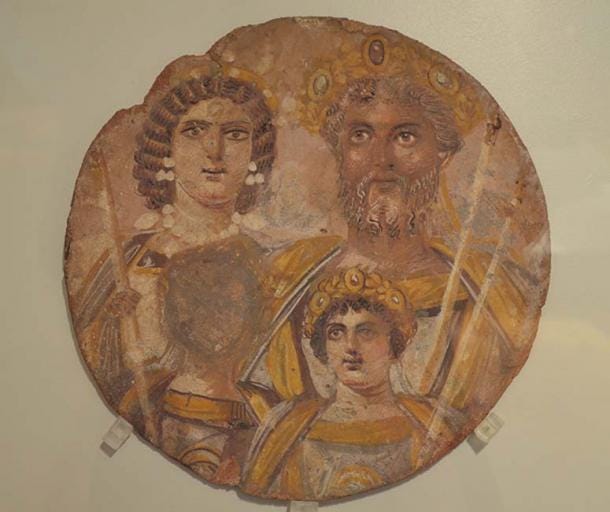 Septimius Severus with Julia Domna, Caracalla and Geta (erased) (CC BY-SA 2.0)